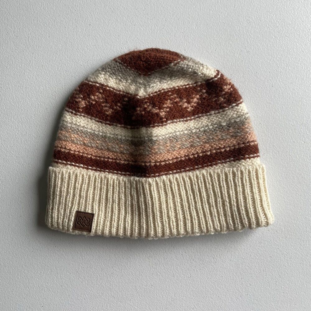 Sherpa Adventure Gear 100% Lambswool Winter Warm Hat Cap Unisex One Size